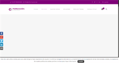 Desktop Screenshot of ctformacion.com
